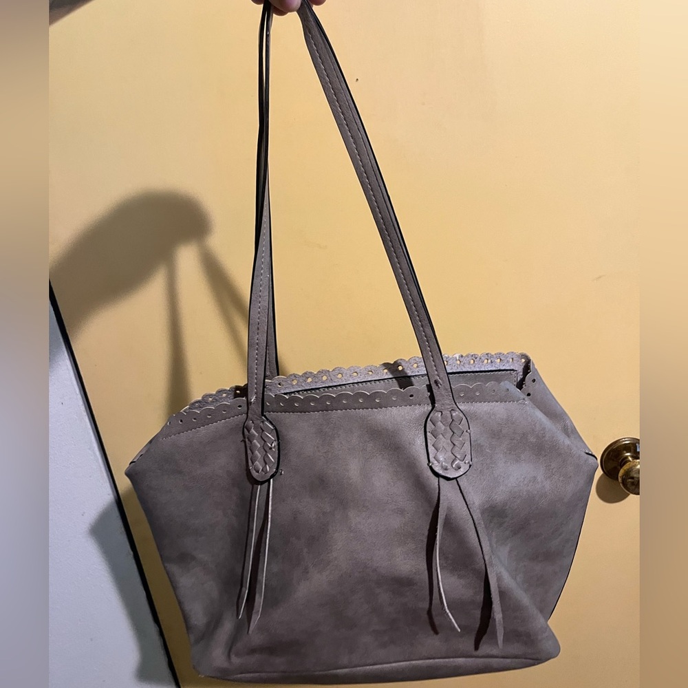 Elegant Gray Tote Bag